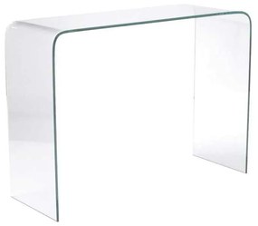 Kονσόλα γυαλί Glasser Clear 110x35x75cm