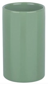 Ποτήρι Μπάνιου Κεραμικό Tube Moss Green 7x11,5 - Spirella