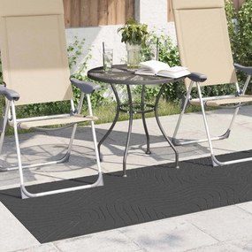 vidaXL Χαλιά χώρου PALMERAS Ανθρακί 200 x 80 εκατοστά Πολυεστέρας