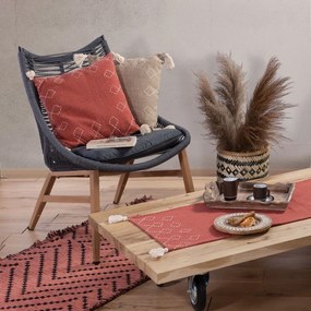 Μαξιλάρι Διακοσμητικό (Με Γέμιση) Chiara Paprica Nef-Nef 45X45 Cotton-Polyester