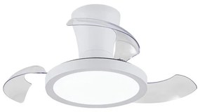 Primo PRCF-80683 Ανεμιστήρας Οροφής DC 26'' 65εκ. Με Τηλεχειριστήριο 1 Φως LED 3Φτερά Λευκός