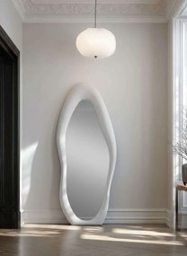 Cheval Mirror Nero - Cream Cream