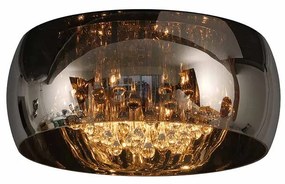 Φωτιστικό Οροφής Lucide 70163-05-11 PEARL Χρώμιο (Chrome)|Φυμέ (Smoke)
