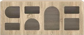 vidaXL Ντουλάπι TV ELST 100 x 35 x 40 εκ Δρύς Sonoma