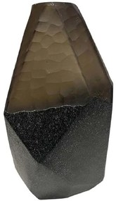 Βάζο DWQA1004 15x22cm Black-Brown Espiel Γυαλί