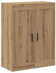 vidaXL Ντουλάπι Τοίχου Αρτισιανή Δρυς 69,5x34x90 εκ. από Επεξεργ. Ξύλο
