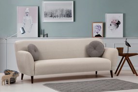 3-Seat Sofa Enna - Beige Beige