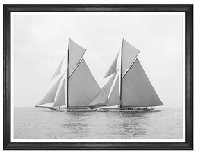 Κάδρο America’s Cup - Reliance And Shamrock 1903 FA13187 80X60 MindTheGap Οριζόντιοι Wood