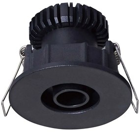 Σποτ Χωνευτό VK/04340/B/W Φ6,8cm Led 128Lm 3W 3000K Black VKLed Στρόγγυλο