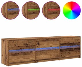 vidaXL Ντουλάπι TV Καφέ 180 x 34 x 50 εκ