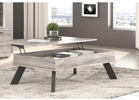 Savvidis Furniture  Τραπεζάκι Σαλονιού 119x66.5x41 No12 Σταχτί Μελαμίνη BEST-8080244