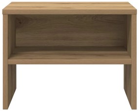 VidaXL Κομοδίνο 2 τμχ. artisan δρυς 40 x 30 x 30 εκ Επεξεργασμένο Ξύλο