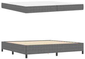 vidaXL Σκελετός Κρεβατιού Ανοιχτό γκρι 100 x 200 cm Βελούδο