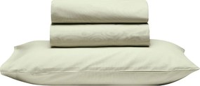 Σεντόνι King Size Με Λάστιχο (180x200+35) Kentia Versus Essential Λαχανί