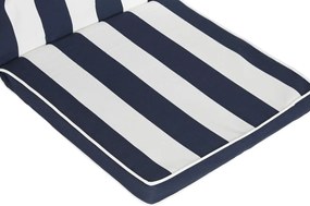 Μαξιλάρι DKD Home Decor Λευκό Ναυτικό Μπλε Ρίγες 42 x 4 x 115 cm
