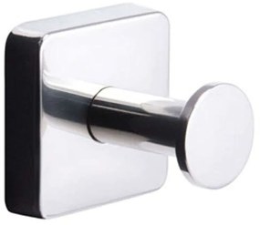Άγκιστρο Μπάνιου Μονό Quattro 4201 5,5x5,2x5,5cm Chrome Karag Stainless Steel