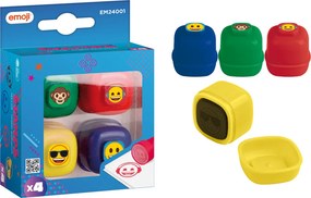 EMOJI παιδικές σφραγίδες EM24001, 4x σχέδια/χρώματα