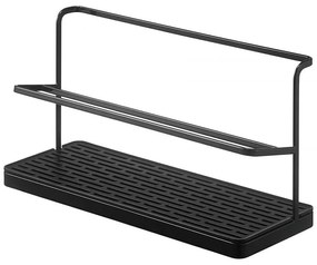 Σταντ Στραγγίσματος YMZK5410 12x32x17cm Black Yamazaki Steel,Abs