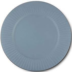 Πιάτο Ρηχό Penelope 10-017-001 Φ27x2cm Blue Nava Πηλός