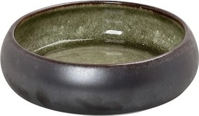 PEBBLE ΜΠΩΛ ΣΤΡΟΓΓΥΛΟ ΚΑΦΕ-ΠΡΑΣΙΝΟ 19,5Χ19,5Χ5,5ΕΚ