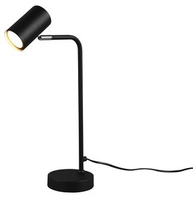 Λάμπα Επιτραπέζια Retro Trio Lighting Marley 512400132 Μαύρο Ματ