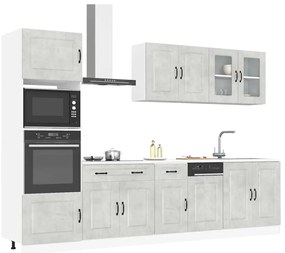 vidaXL Σετ Ντουλάπια Κουζίνας 7 Τεμαχίων Kalmar Επεξεργασμένο Ξύλο