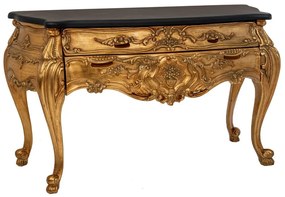 Κονσόλα Vintage 89185 148x65x83cm Black Gold