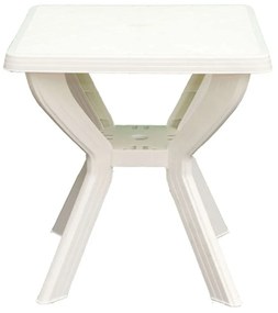 Τραπέζι Κήπου Napoli 878-00-008 70x70x70cm White