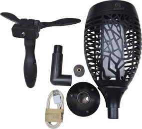 Επαναφορτιζόμενο φαναράκι κήπου LED - 833 - 508338