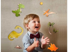 Παιδικό αυτοκόλλητο τοίχου Δεινόσαυροι DINOSAURS 14504 Ango Dalber-14504-Πολύχρωμο 14504