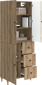 vidaXL Σέτ Ντουλαπιών 2 τμχ. Artisan Δρυς Επεξεργασμένο Ξύλο