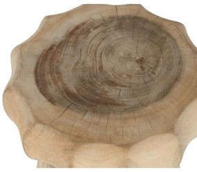 Βοηθητικό Τραπέζι Home ESPRIT Φυσικό 30 x 30 x 45 cm