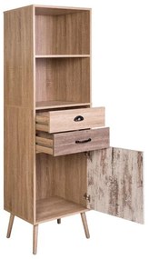 Ραφιέρα Lounge Fylliana Sonoma Oak 50x39,5x171 εκ. 50x39.5x171 εκ.
