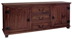 Μπουφές Sardar 1750x45x76cm 3-Συρτ/2-Ντουλ.Καρυδί