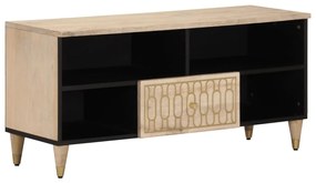 Έπιπλο Τηλεόρασης 100 x 33 x 46 εκ. από Μασίφ Ξύλο Μάνγκο
