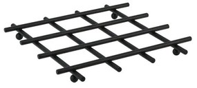 ESTIA ΒΑΣΗ ΜΑΓΕΙΡΙΚΟΥ ΣΚΕΥΟΥΣ MATTE BLACK ΑΠΟ ΚΡΑΜΑ ΨΕΥΔΑΡΓΥΡΟΥ