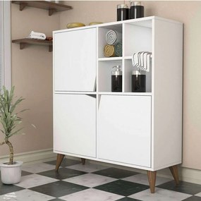 Ντουλάπι Pulse 845HCT3910 100x30x115cm White Particle Board, Melamine