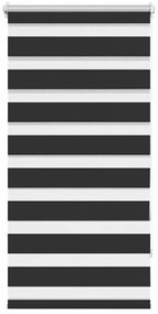 vidaXL Ρόλερ Zebra Μαύρο 60 x 120cm