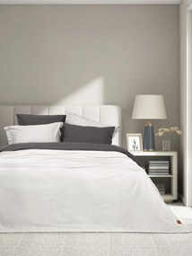 Κουβέρτα Fleece Μονή 160x220 - Alpa Gray 5206482168596