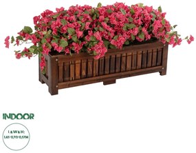 20666 GloboStar® Artificial Garden BOUGAINVILLEA PLANT 20666 Τεχνητό Διακοσμητικό Φυτό Μπουκανβίλια Π145 x Μ70 x Y57cm