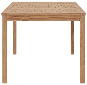 vidaXL Τραπεζαρία Κήπου 180 x 90 x 77 εκ. από Μασίφ Ξύλο Teak