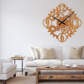 Ρολόι τοίχου  εσωτερικού χώρου ξύλινο clock2 - Clock2-Όρεγκον, 1mx1m