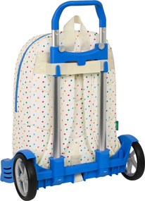 Σχολική Τσάντα με Ρόδες Benetton Topitos (30 x 46 x 14 cm)