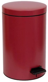 Κάδος Απορριμμάτων 12lt 12-090-153 Matte Bordeaux Pam&amp;Co Ανοξείδωτο Ατσάλι