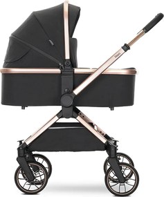 BABY STROLLER REYA 3in1 BLACK JASPER with reversib
