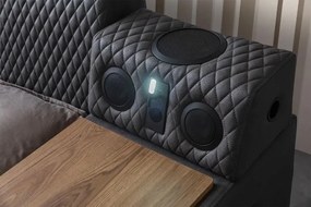 Double Bedstead Escalade Smart - Black Black