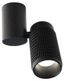 Φωτιστικό Οροφής Σποτ YL10C117BK 1ΧGU10 6,5X13X26 Black Aca Decor Aluminium
