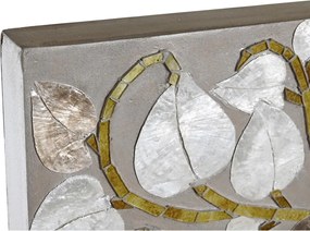 Διακόσμηση τοίχων DKD Home Decor Μπεζ Χρυσό 70 x 4 x 100 cm