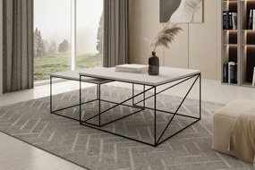 Σετ τραπεζάκια σαλονιού Cilo-Mauro-Leuko gualistero