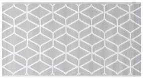 vidaXL Χαλί εξωτερικού χώρου ARAKIL γκρι 120x180 cm PP